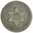 1852 Three Cent Silver Fine