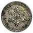 1852 Three Cent Silver VG