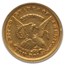 1852 U.S. Assay Office $10 AU-50 NGC