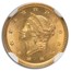 1853 $1 Liberty Head Gold Dollar MS-65 NGC
