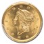 1853 $1 Liberty Head Gold MS-65 PCGS CAC