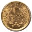 1853 $1 Liberty Head Gold MS-65 PCGS CAC