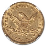 1853 $10 Liberty Gold Eagle AU-53 NGC