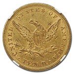 1853 $10 Liberty Gold Eagle AU-58 NGC CAC