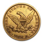 1853 $10 Liberty Gold Eagle XF