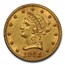 1853/2 $10 Liberty Gold Eagle MS-61 PCGS