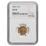 1853 $2.50 Liberty Gold Quarter Eagle AU-58 NGC