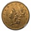 1853 $20 Liberty Gold Double Eagle AU-50 NGC