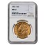 1853 $20 Liberty Gold Double Eagle MS-61 NGC