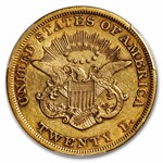 1853 $20 Liberty Gold Double Eagle XF-45 PCGS