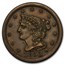 1853 Half Cent AU