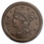 1853 Large Cent MS-63 PCGS (Brown)