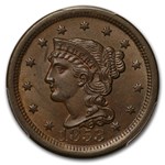 1853 Large Cent MS-64 PCGS (Brown)