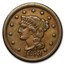 1853 Large Cent XF