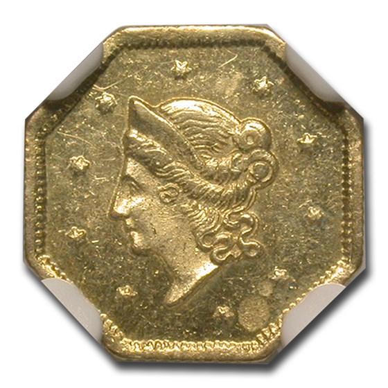 1853 Liberty Octagonal Dollar Gold MS-63-PL NGC (BG-505) 1853 Liberty Octagonal Dollar Gold MS-63-PL NGC (BG-505)