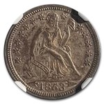1853 Liberty Seated Dime MS-63 NGC