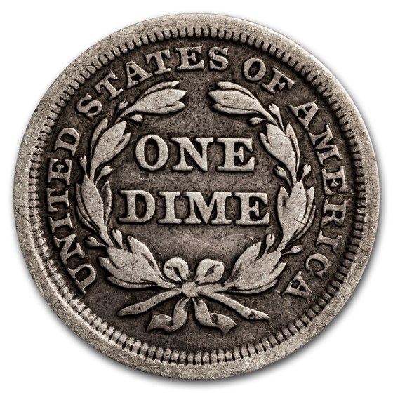 Buy 1853 Liberty Seated Dime w/Arrows Fine | APMEX