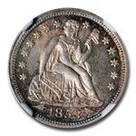 1853 Liberty Seated Dime w/Arrows MS-67 NGC