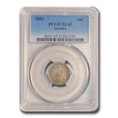 1853 Liberty Seated Dime XF-45 PCGS (Arrows)
