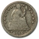 1853 Liberty Seated Half Dime w/Arrows VG