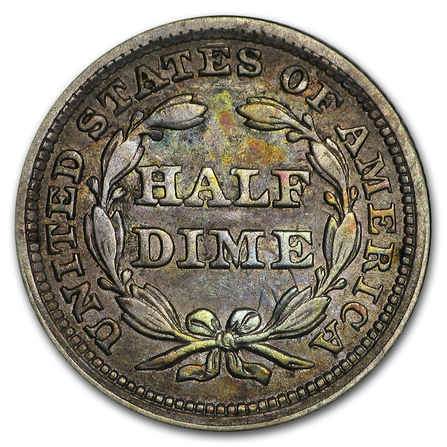 Buy 1853 Liberty Seated Half Dime w/Arrows XF | APMEX