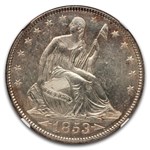 1853 Liberty Seated Half Dollar MS-66 NGC (Arrows & Rays)