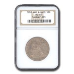 1853 Liberty Seated Half Dollar w/Arrows & Rays AU-55 NGC