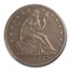 1853 Liberty Seated Half Dollar w/Arrows & Rays XF-40 PCGS