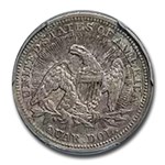 1853 Liberty Seated Quarter Arrows and Rays XF-45 PCGS
