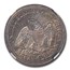 1853 Liberty Seated Quarter AU-58 NGC