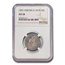1853 Liberty Seated Quarter AU-58 NGC