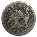 1853 Liberty Seated Quarter w/Arrows & Rays Fine