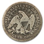 1853 Liberty Seated Quarter w/Arrows & Rays VG