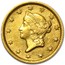 1853-O $1 Liberty Head Gold Dollar AU
