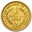 1853-O $1 Liberty Head Gold Dollar AU