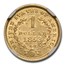 1853-O $1 Liberty Head Gold MS-61 NGC