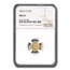 1853-O $1 Liberty Head Gold MS-61 NGC