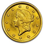 1853-O $1 Liberty Head Gold MS-64 PCGS CAC