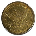 1853-O $10 Liberty Gold Eagle AU-55 NGC