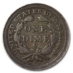 1853-O Liberty Seated Dime XF