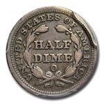 1853-O Liberty Seated Half Dime w/Arrows VF-30 PCGS