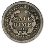 1853-O Liberty Seated Half Dime w/Arrows VG