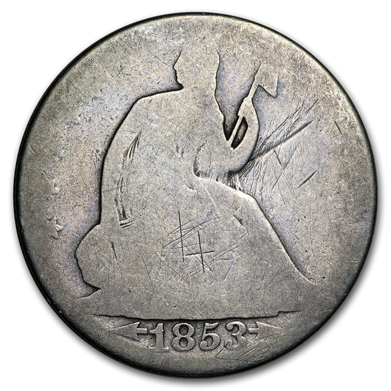 1853-O Liberty Seated Half Dollar w/Arrows & Rays AG 1853-O Liberty Seated Half Dollar w/Arrows & Rays AG