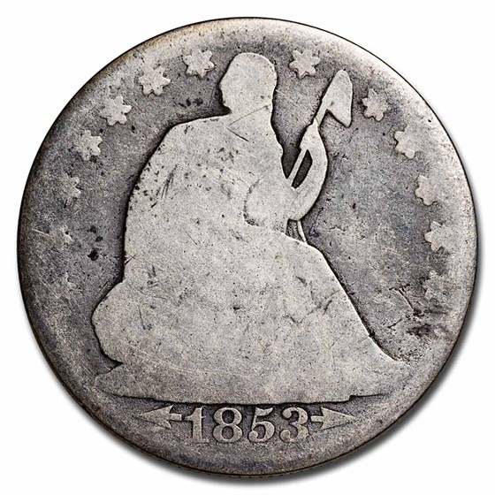 1853-O Liberty Seated Half Dollar w/Arrows & Rays Good 1853-O Liberty Seated Half Dollar w/Arrows & Rays Good