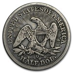 1853-O Liberty Seated Half Dollar w/Arrows & Rays VF