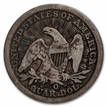 1853-O Liberty Seated Quarter w/Arrows & Rays VG