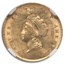 1854 $1 Indian Head Gold Type 2 MS-62 NGC
