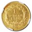 1854 $1 Indian Head Gold Type-II AU-58 NGC