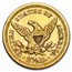 1854 $2.50 Liberty Gold Quarter Eagle AU