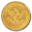 1854 $2.50 Liberty Gold Quarter Eagle MS-61 PCGS